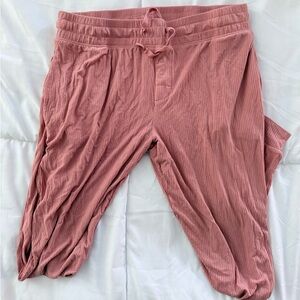 Little Sleepies Women’s Clay Ribbed Pants - Sz S